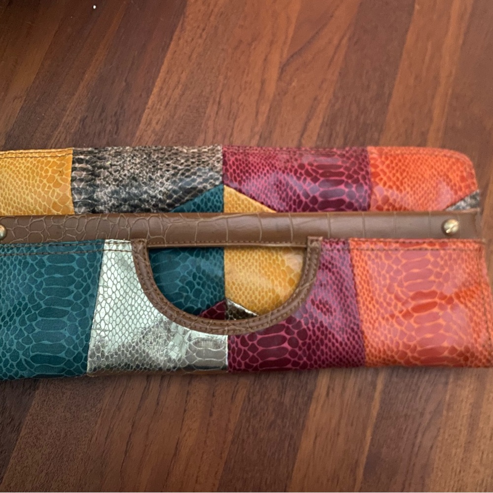 Colorful Patchwork Clutch - Picture 5 of 8